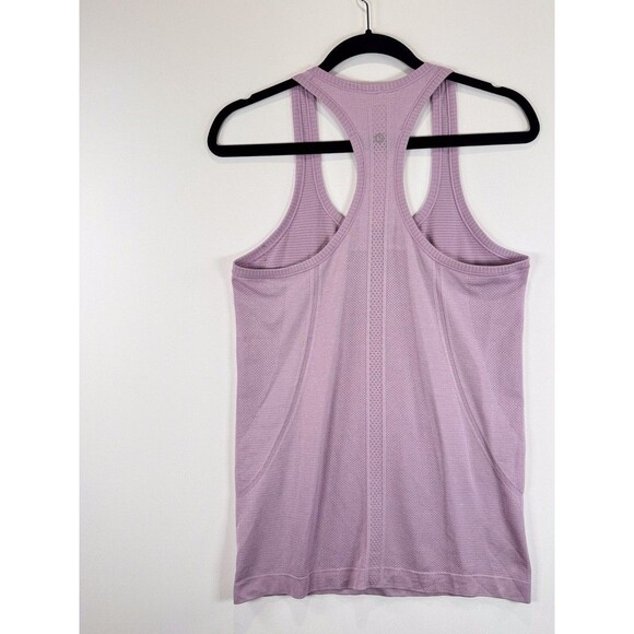 Lululemon Womens Top Purple Swiftly Tech Racerback Tank Athletic Stretch Size 8 - Picture 9 of 12